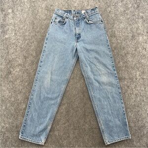 Vintage Levi’s 550 student fit, light wash, 28x28